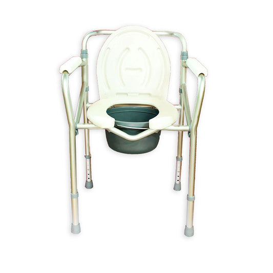 Aluminium Folding Commode